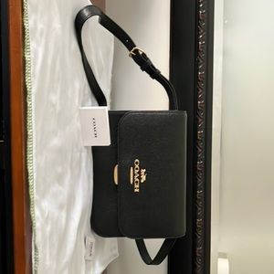 Coach Outlet - Leather Brynn Flap Crossbody